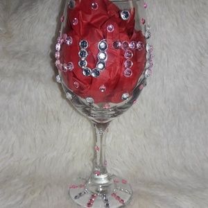 BLING BLING Wine glass